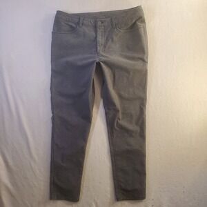 Lululemon ABC Pant Slim Tech Canvas 34 Men's Stretch Tapered Casual Pants 34x30